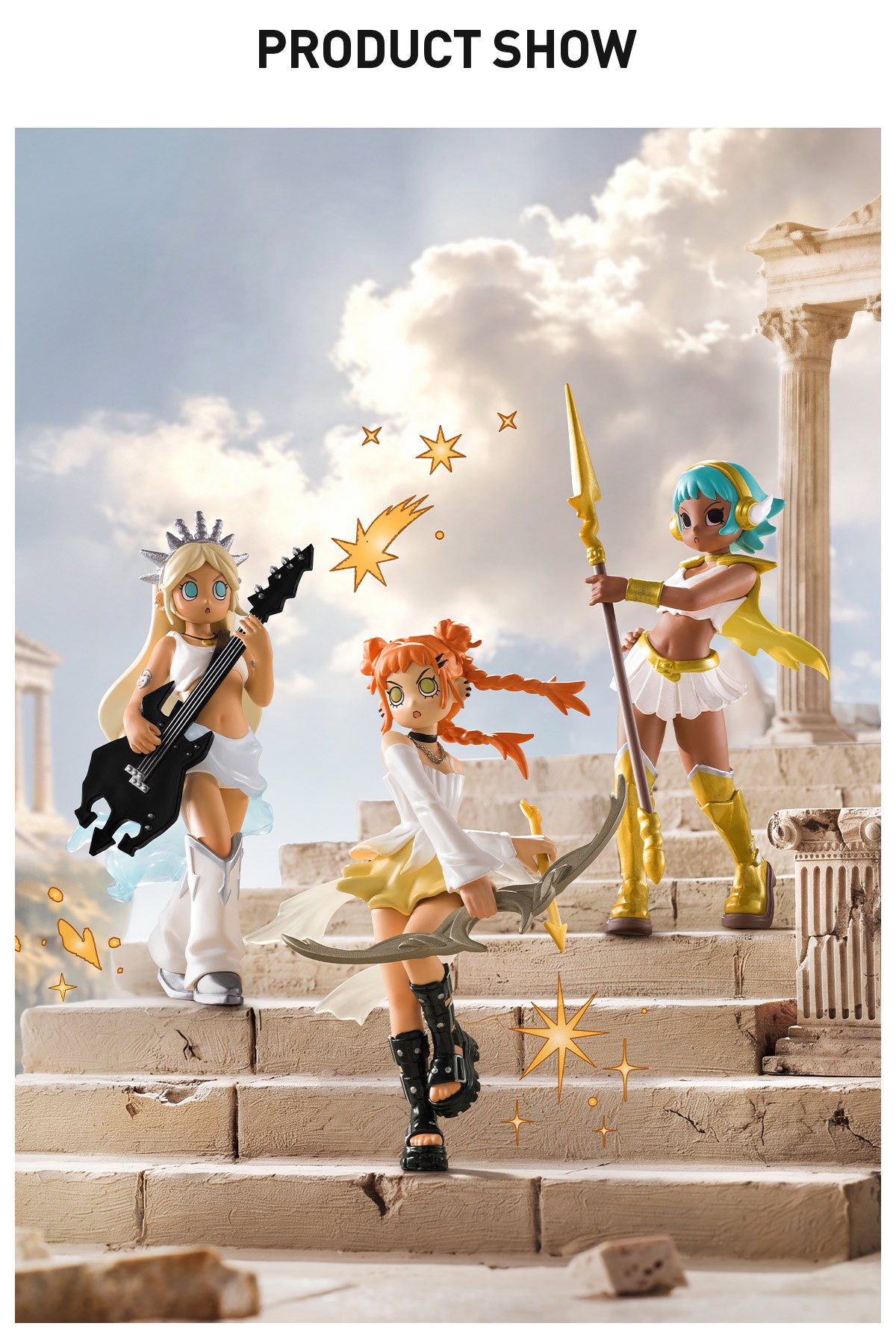 Peach Riot — Power Chords Figures Blind Box | POP MART — official detail