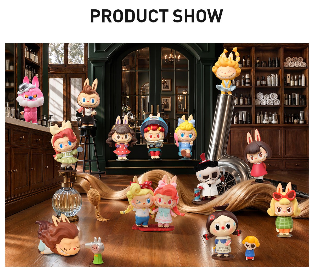 THE MONSTERS — Hair Salon Figures Blind Box | POP MART — official detail