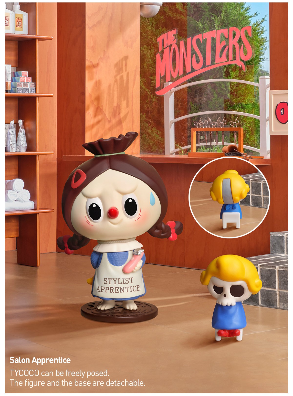 THE MONSTERS — Hair Salon Figures Blind Box | POP MART — official detail