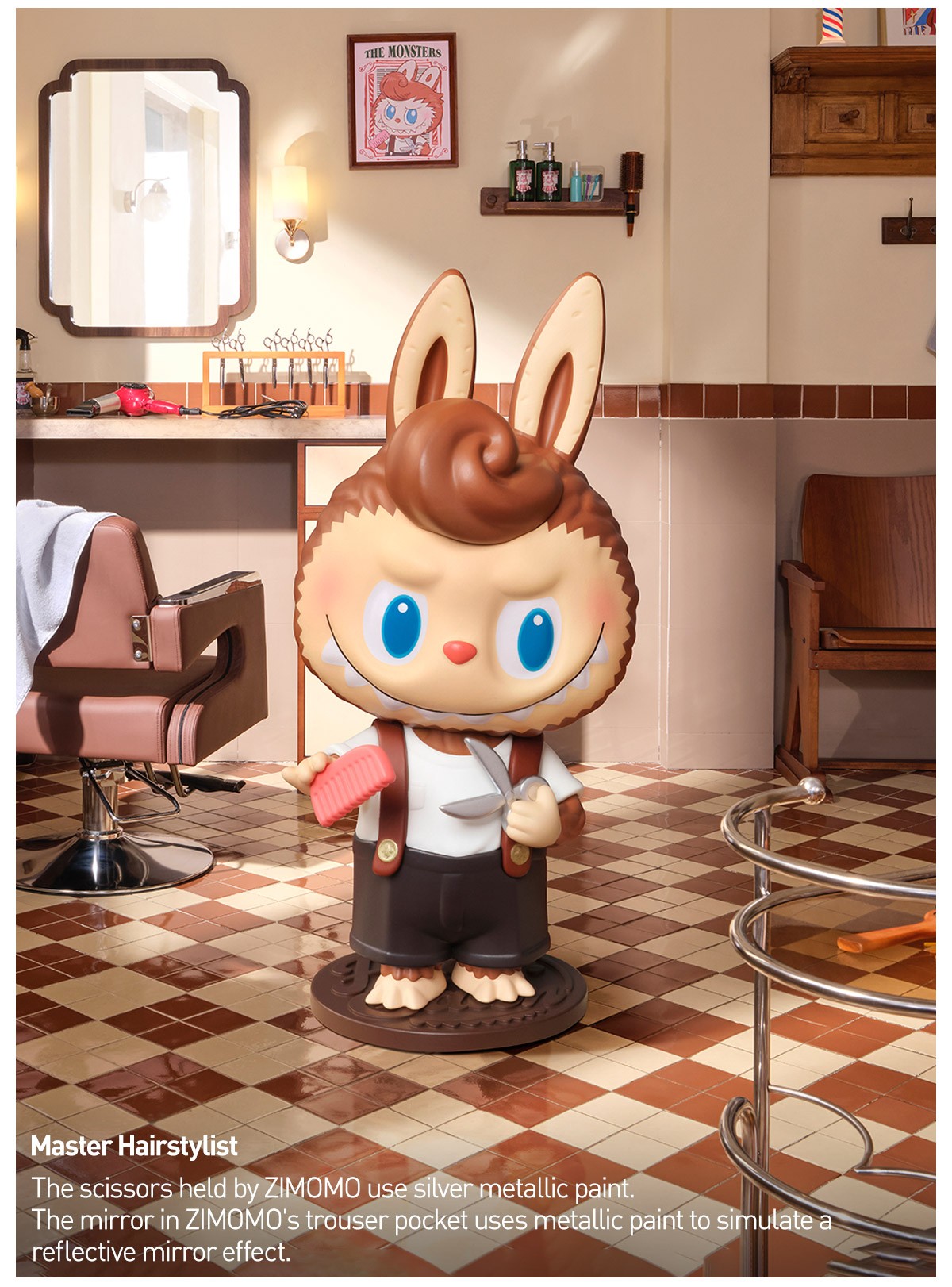 THE MONSTERS — Hair Salon Figures Blind Box | POP MART — official detail