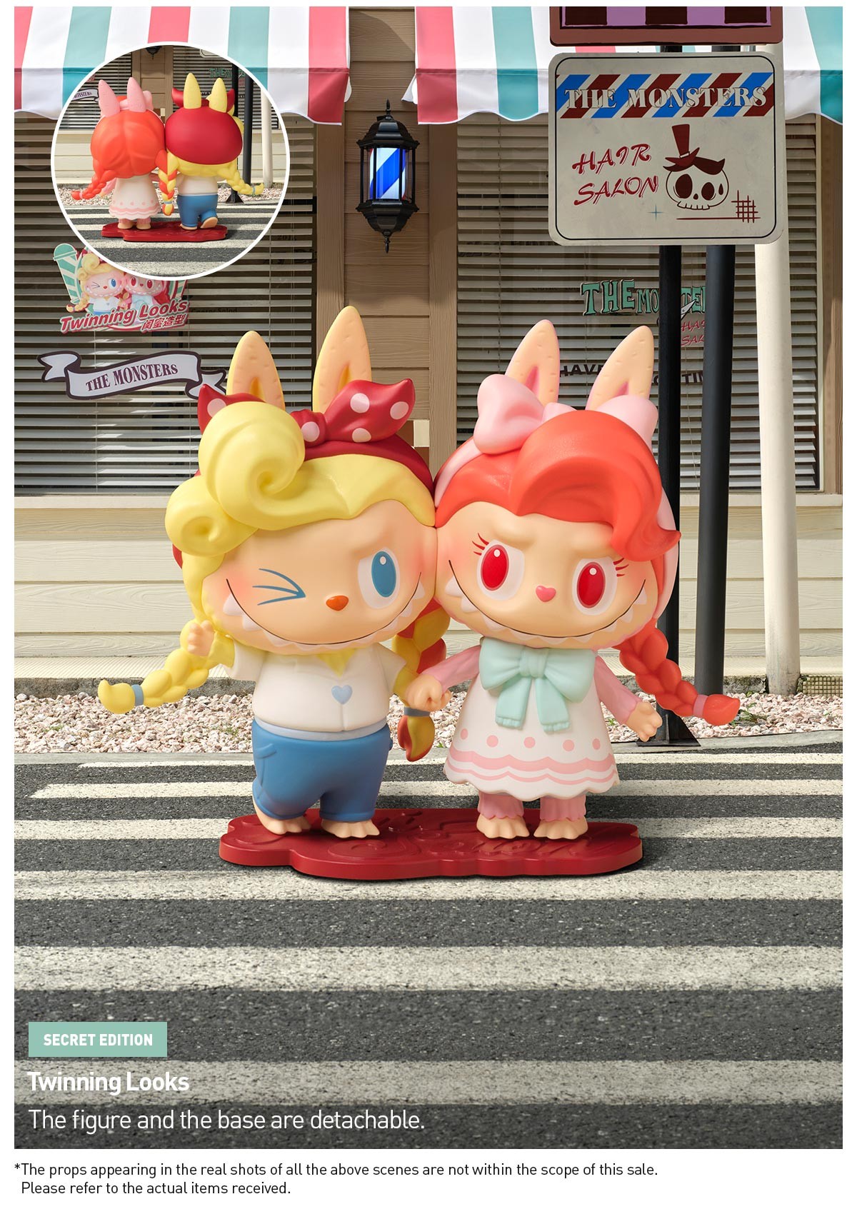 THE MONSTERS — Hair Salon Figures Blind Box | POP MART — official detail