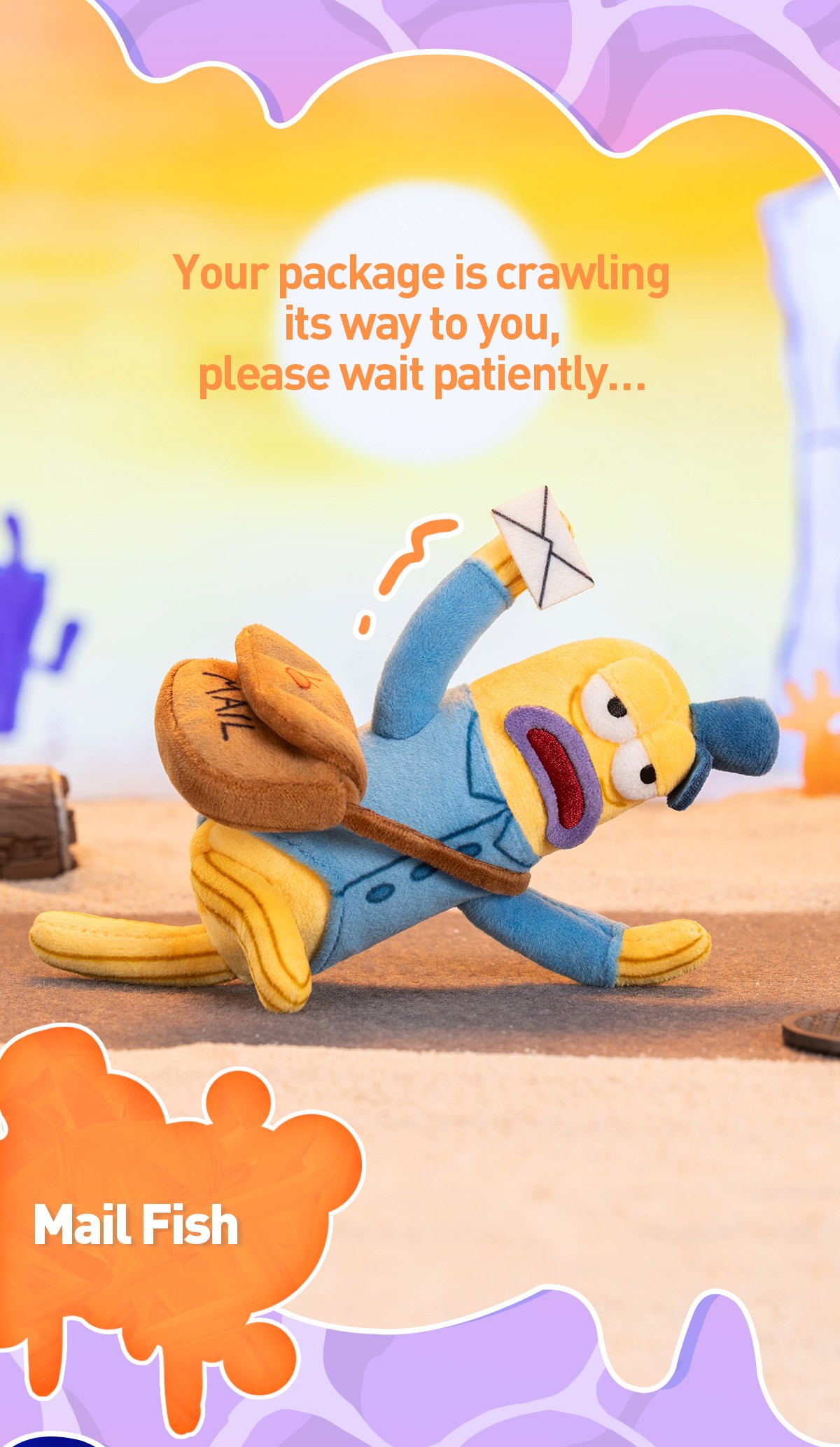 SpongeBob — Residents of Bikini Bottom Whimsical Plush Part 2 Blind Box | POP MART — official detail