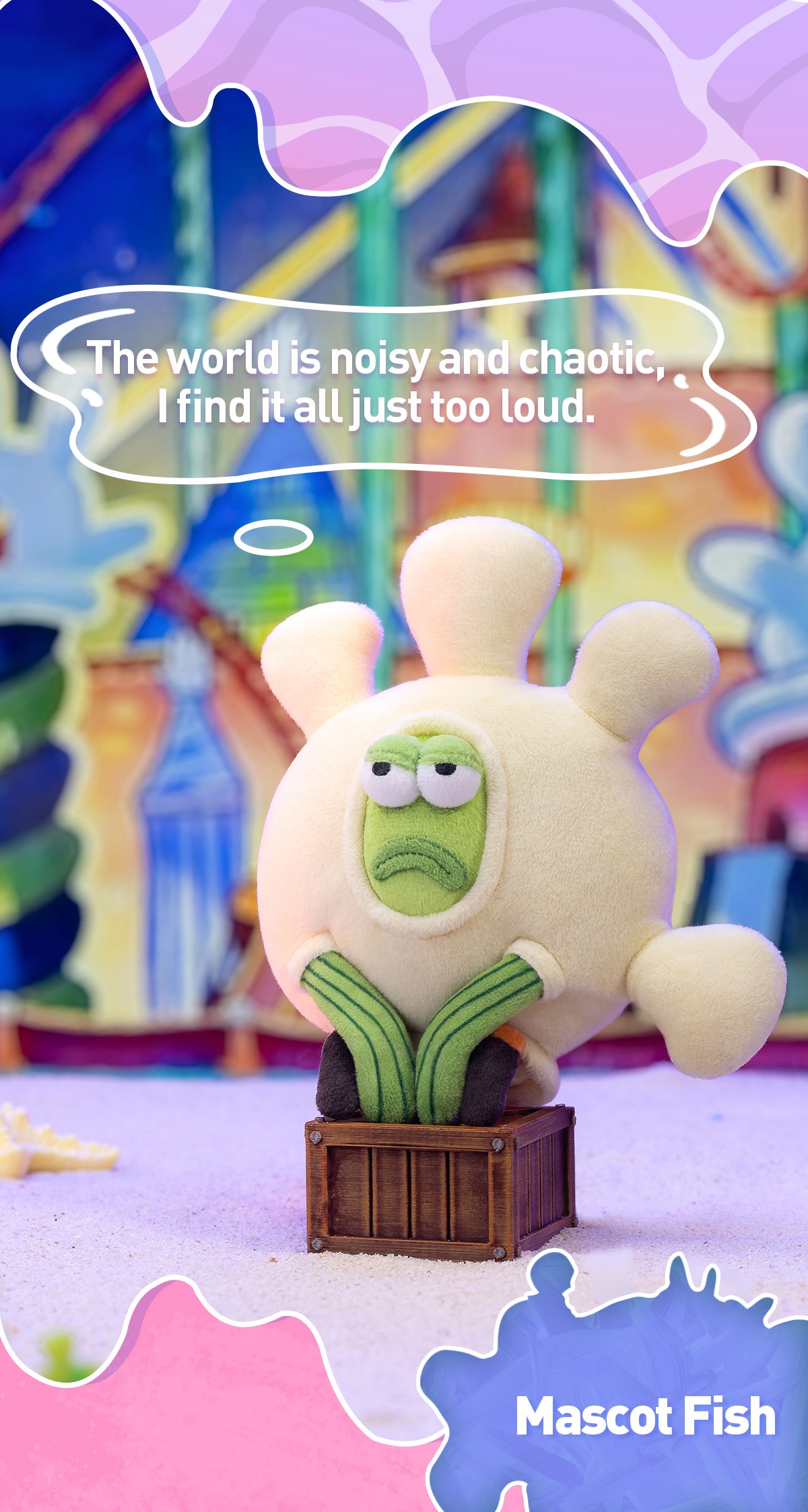 SpongeBob — Residents of Bikini Bottom Whimsical Plush Part 2 Blind Box | POP MART — official detail