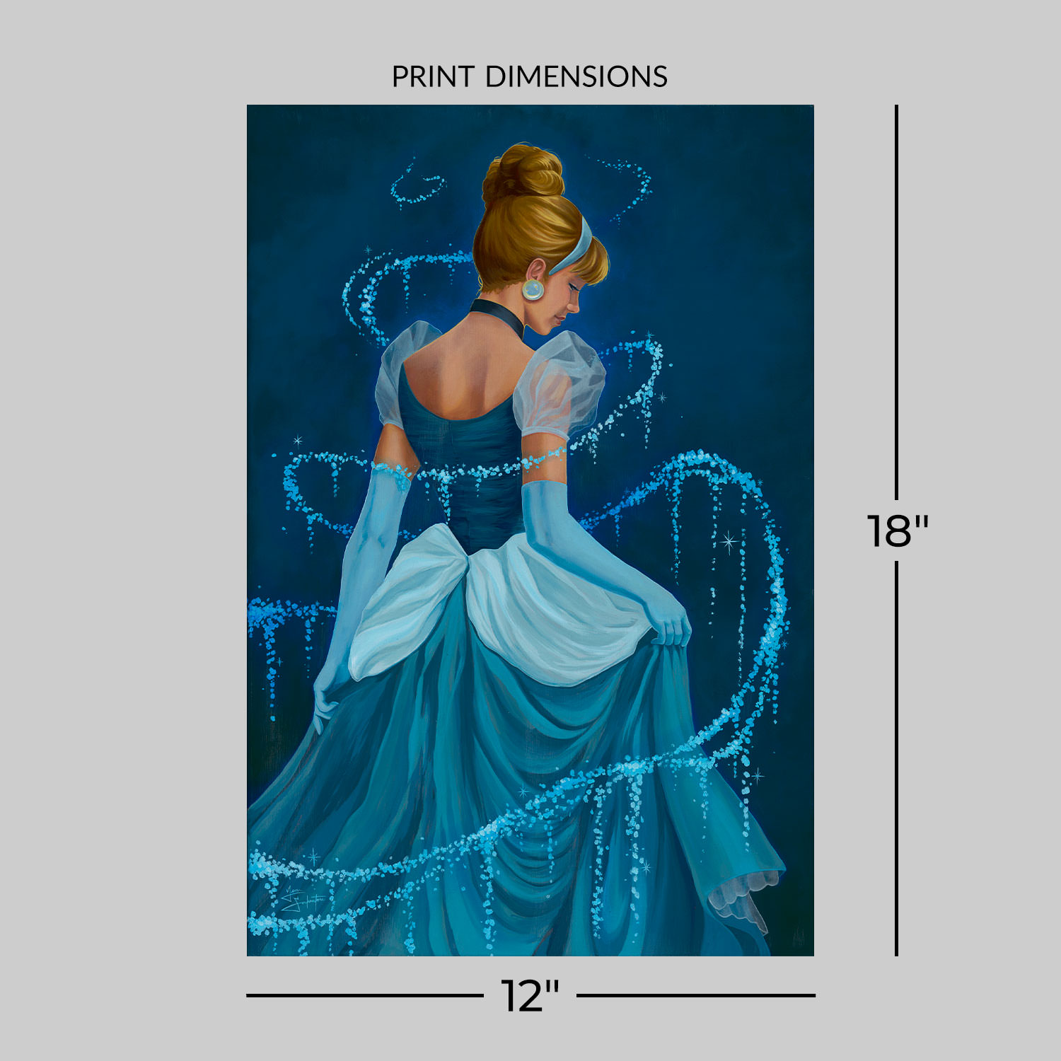 Shine and Grace Art Print by Disney Fine Art
