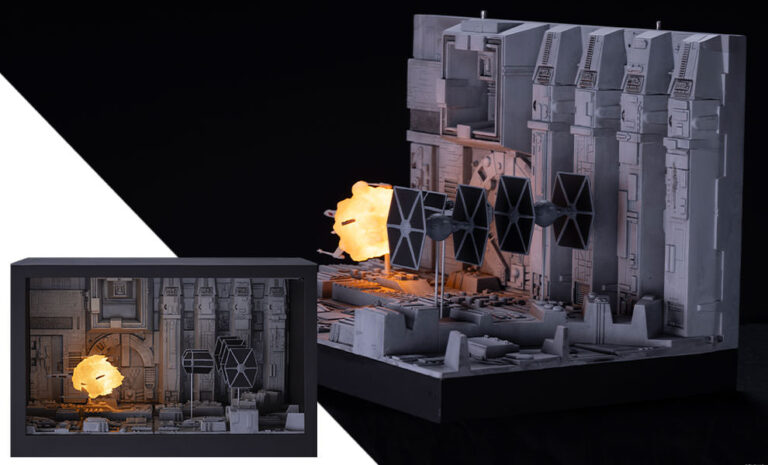 Trench Run Mini Scale Diorama by PCS