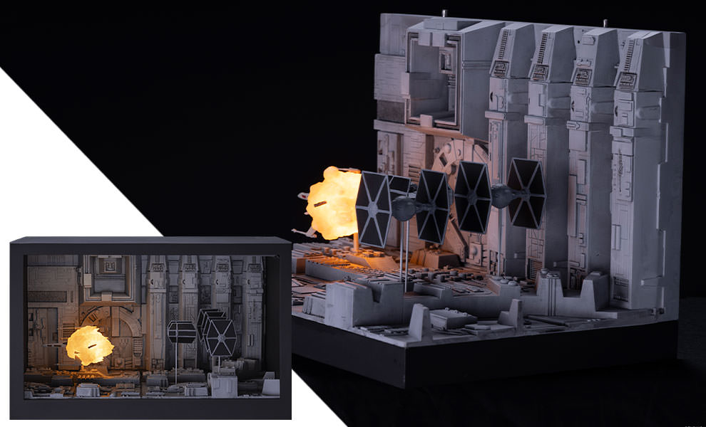 Trench Run Mini Scale Diorama by PCS
