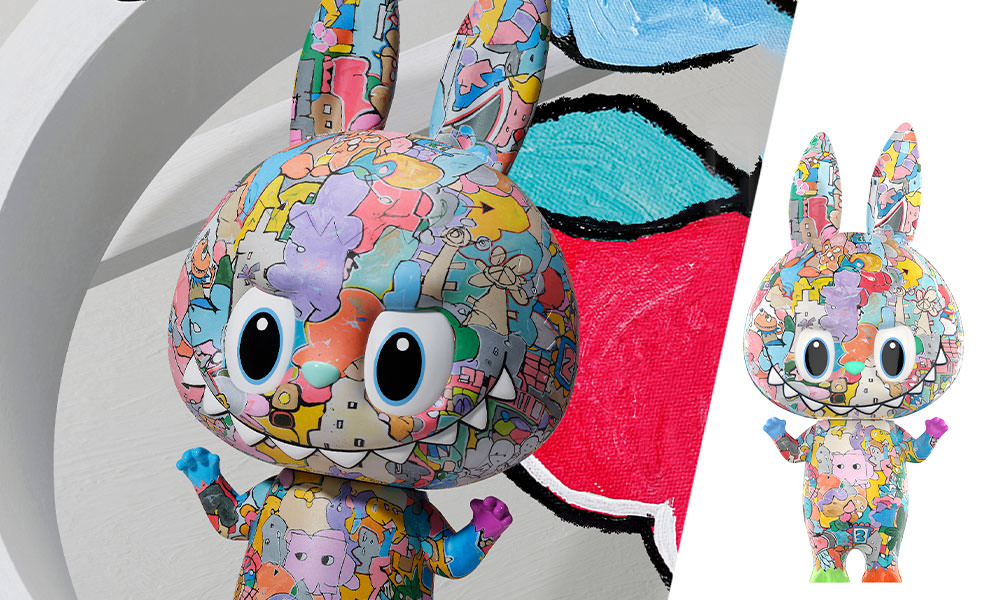 MEGA LABUBU 400% Tenth Anniversary Collectible Figure by Pop Mart