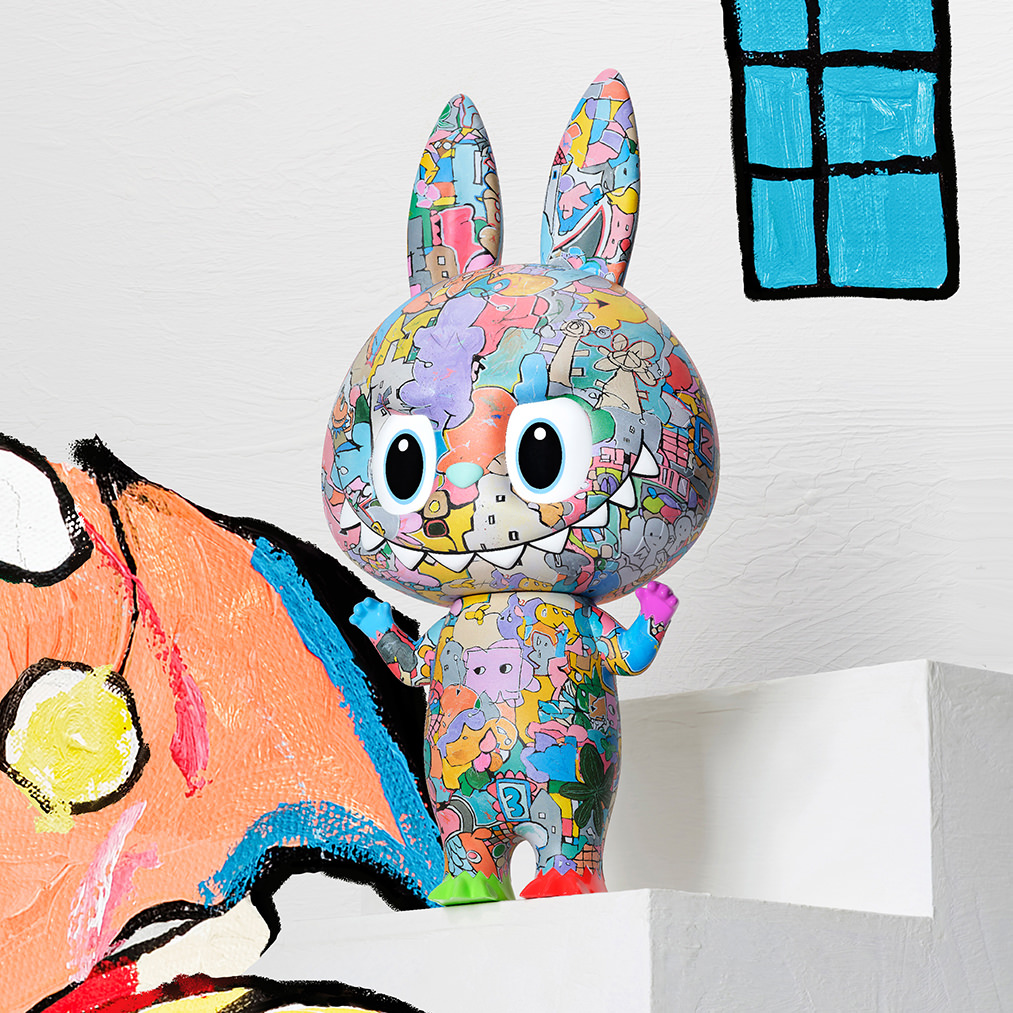 MEGA LABUBU 400% Tenth Anniversary Collectible Figure by Pop Mart
