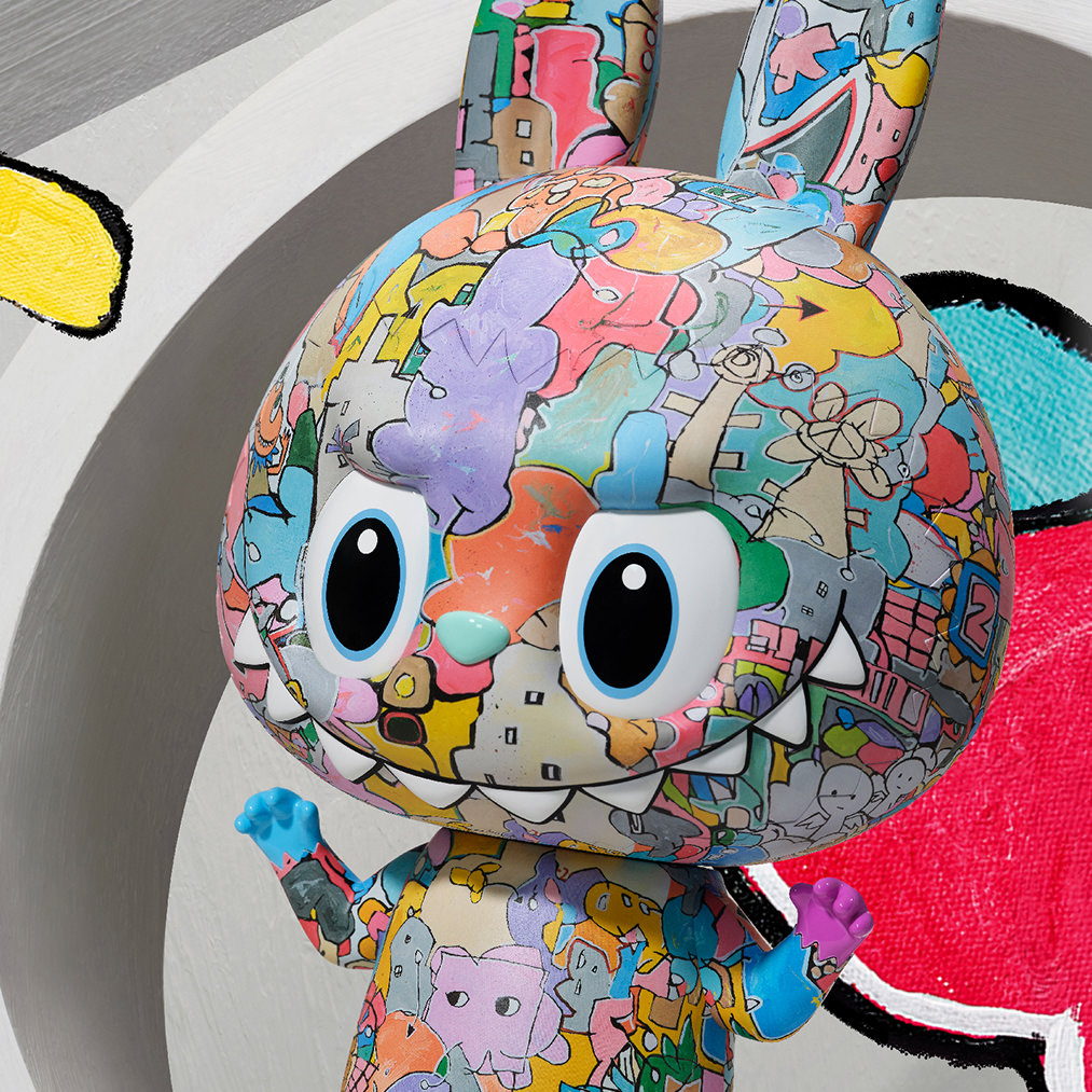 MEGA LABUBU 400% Tenth Anniversary Collectible Figure by Pop Mart