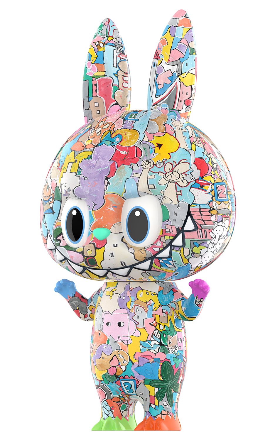MEGA LABUBU 400% Tenth Anniversary Collectible Figure by Pop Mart