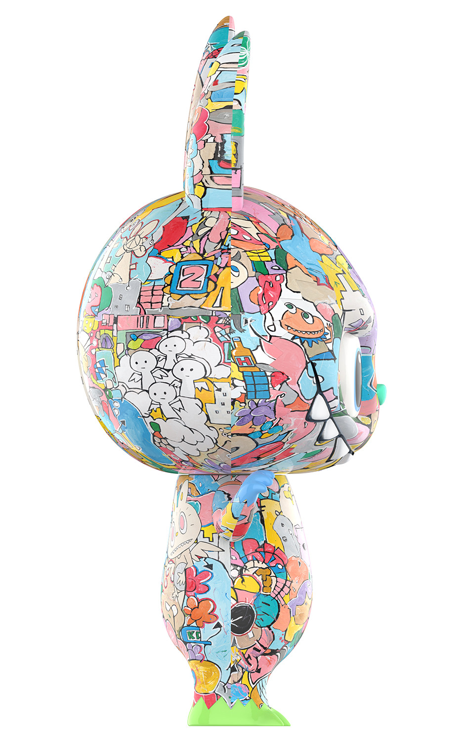 MEGA LABUBU 400% Tenth Anniversary Collectible Figure by Pop Mart