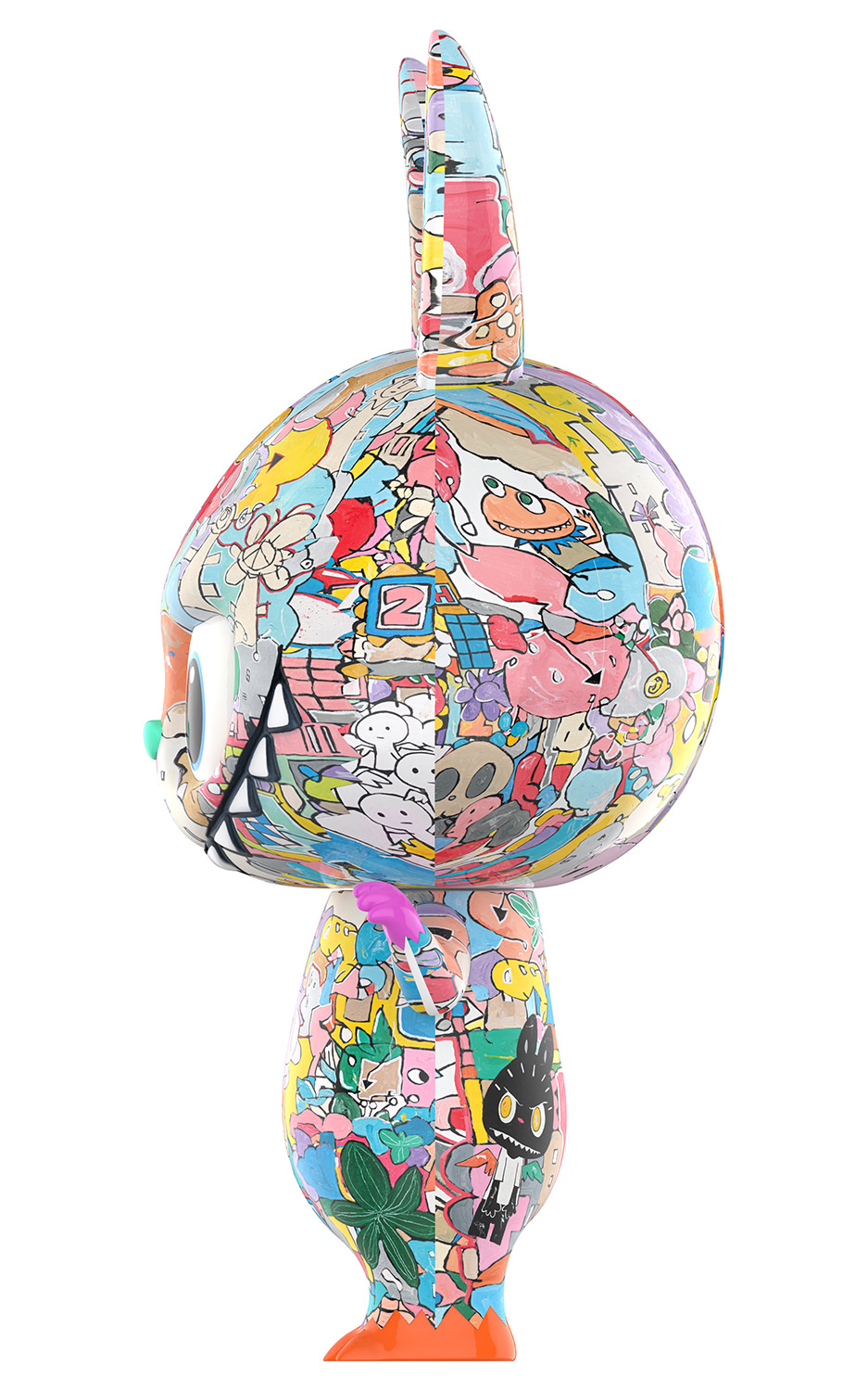 MEGA LABUBU 400% Tenth Anniversary Collectible Figure by Pop Mart