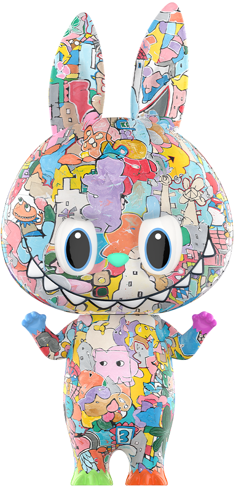 MEGA LABUBU 400% Tenth Anniversary Collectible Figure by Pop Mart