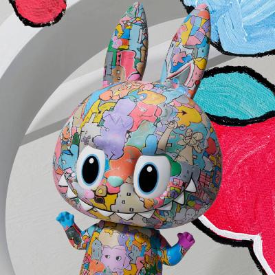 MEGA LABUBU 400% Tenth Anniversary Collectible Figure by Pop Mart