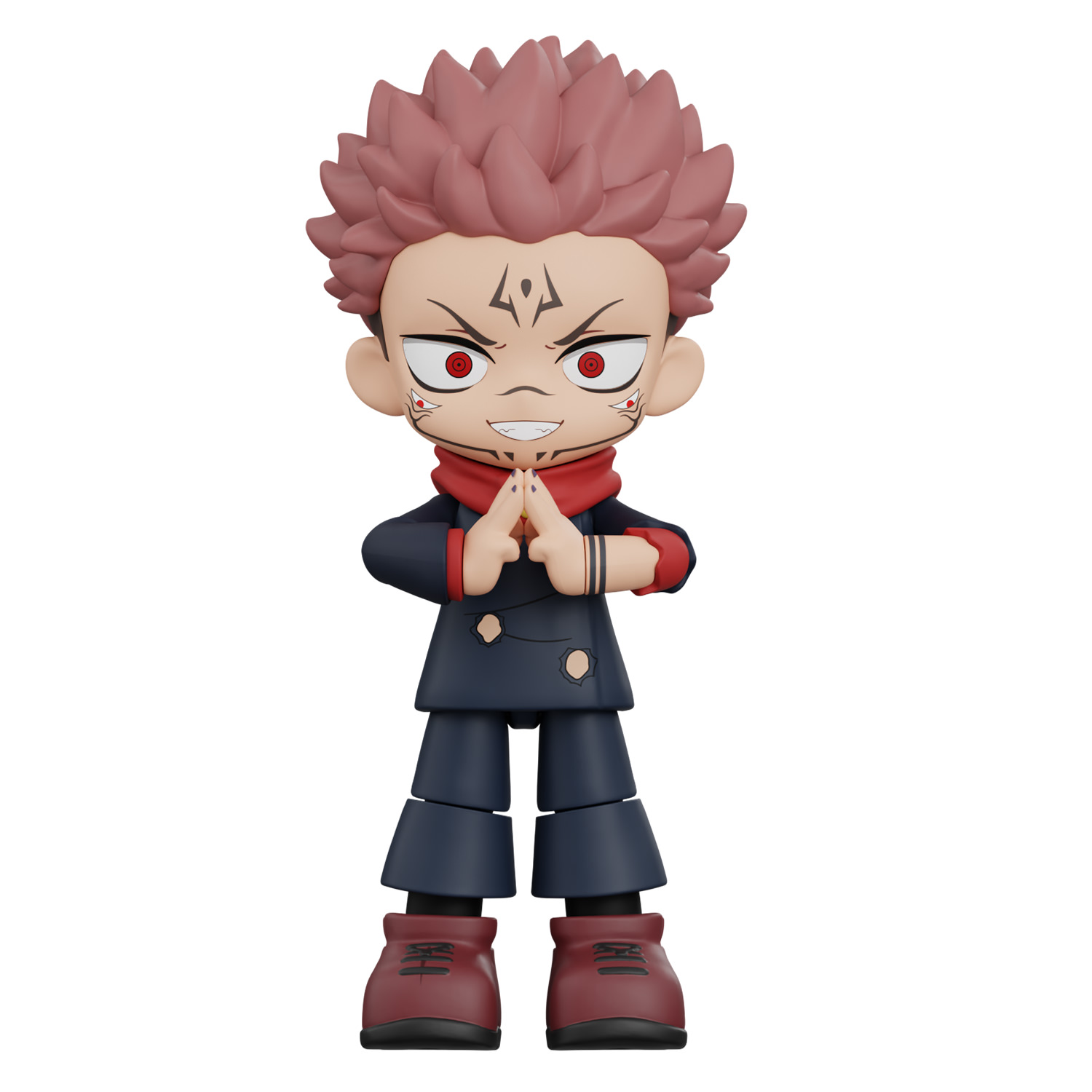 Jujutsu Kaisen Series Scene Blocks - Sukuna Collectible Figure by Pop Mart