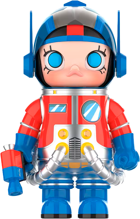 MEGA SPACE MOLLY 400% Optimus Prime Collectible Figure by Pop Mart
