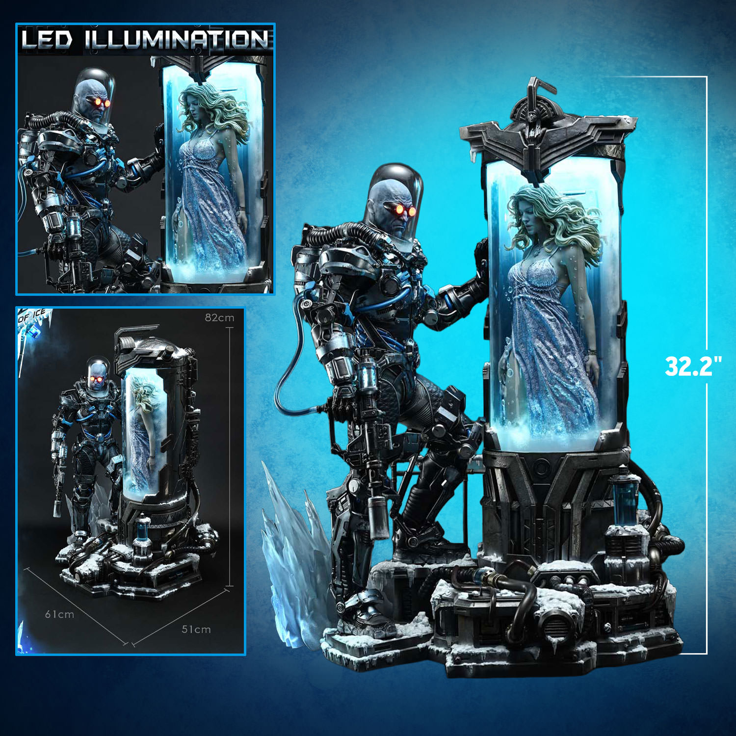 Mr. Freeze: Heart of Ice 1:3 Scale Statue by Prime 1 Studio