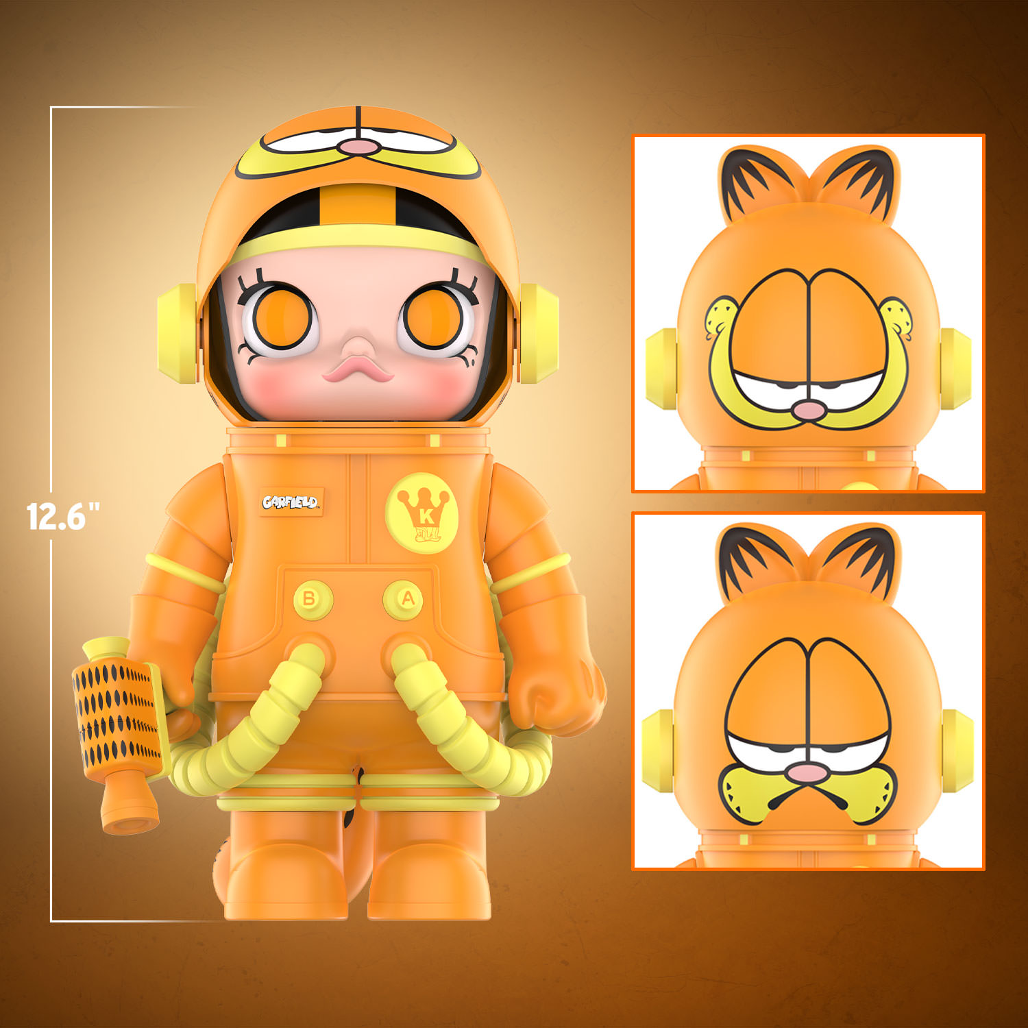 MEGA SPACE MOLLY 400% Garfield Collectible Figure by Pop Mart