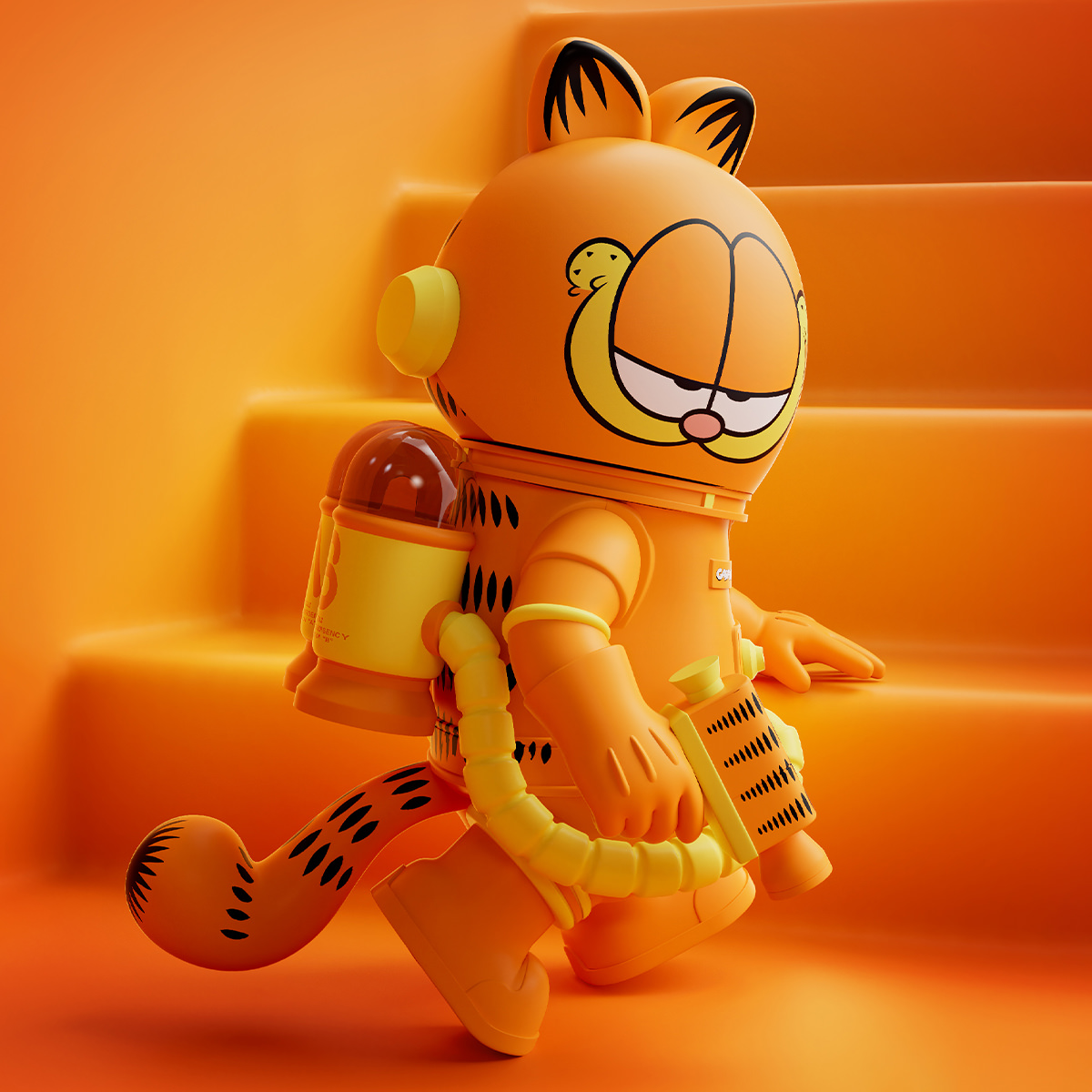 MEGA SPACE MOLLY 400% Garfield Collectible Figure by Pop Mart