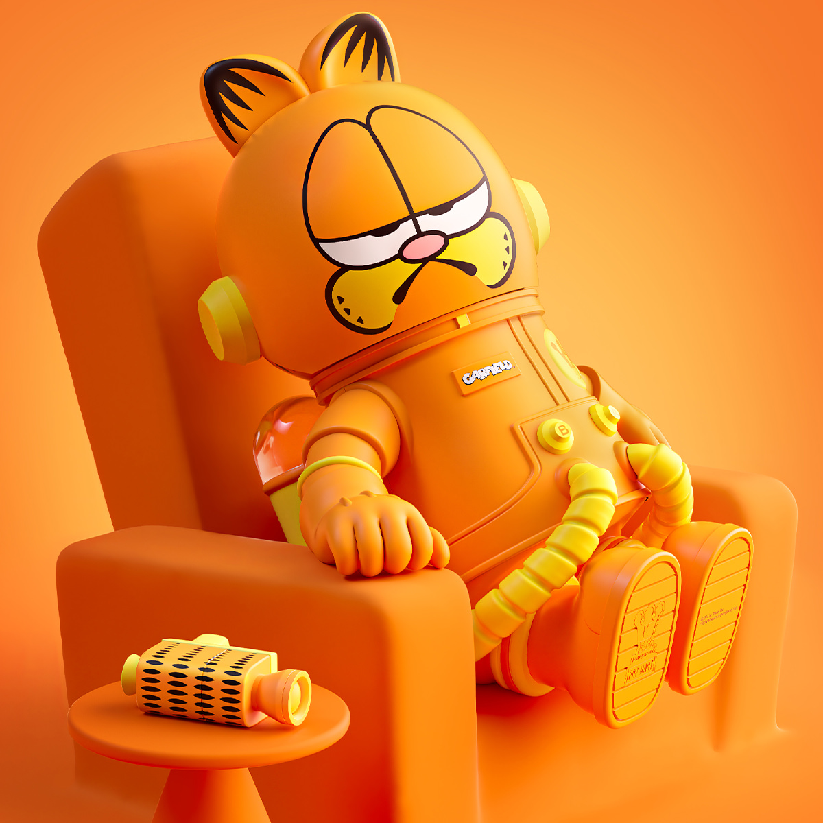 MEGA SPACE MOLLY 400% Garfield Collectible Figure by Pop Mart