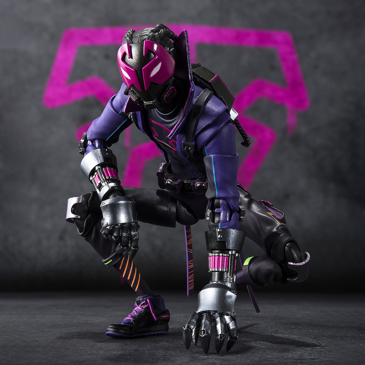 Miles G. Morales -42 Miles on the Prowler's Path- Action Figure by Tamashii Nations