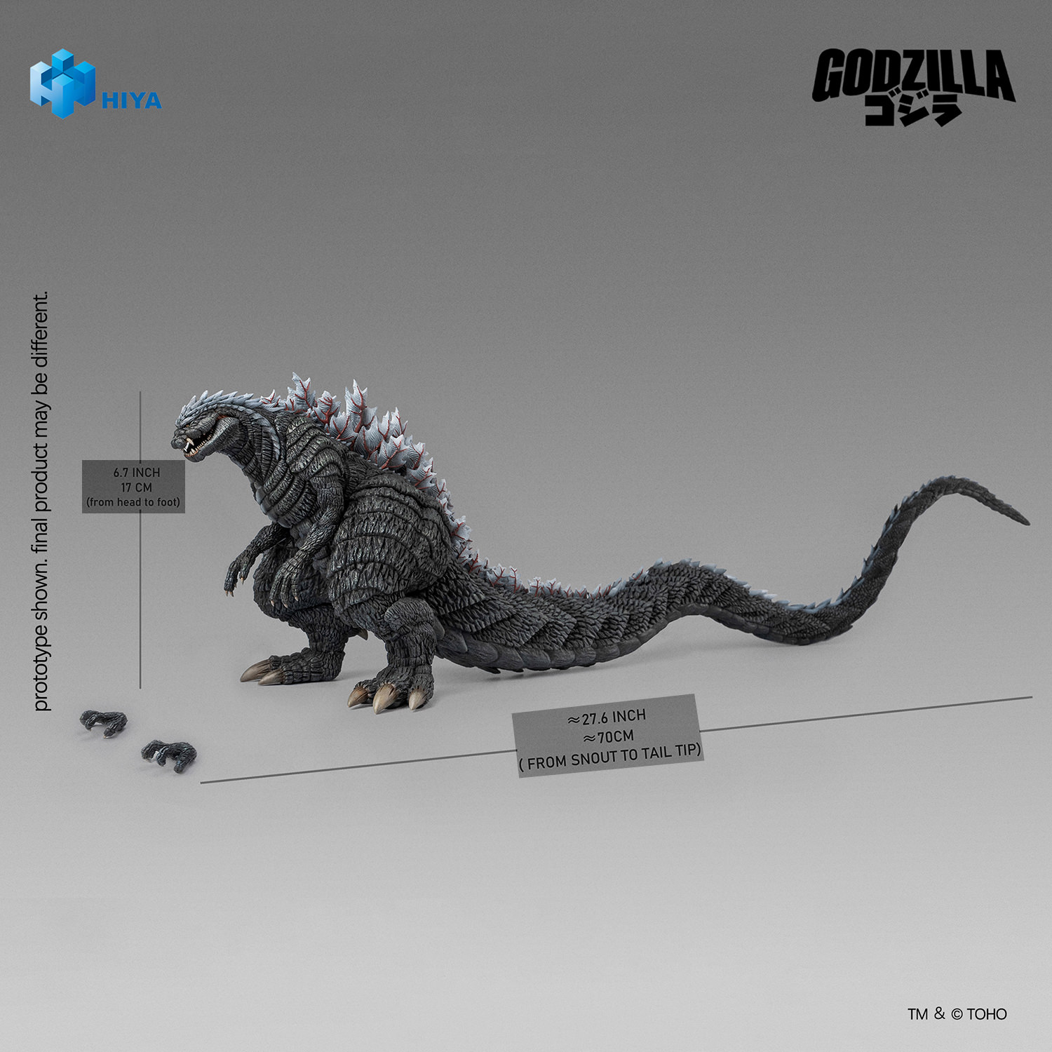 Godzilla (Ultima Version) Action Figure by Hiya Toys