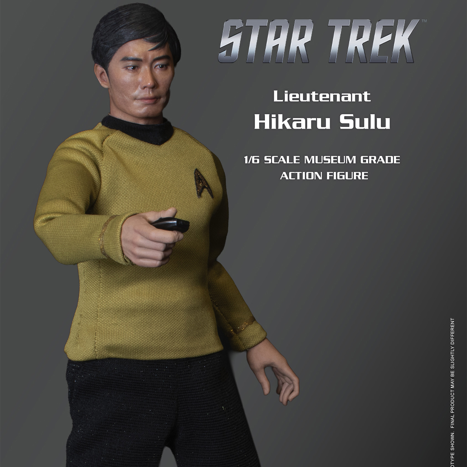 Lieutenant Hikaru Sulu Sixth Scale Figure by EXO-6