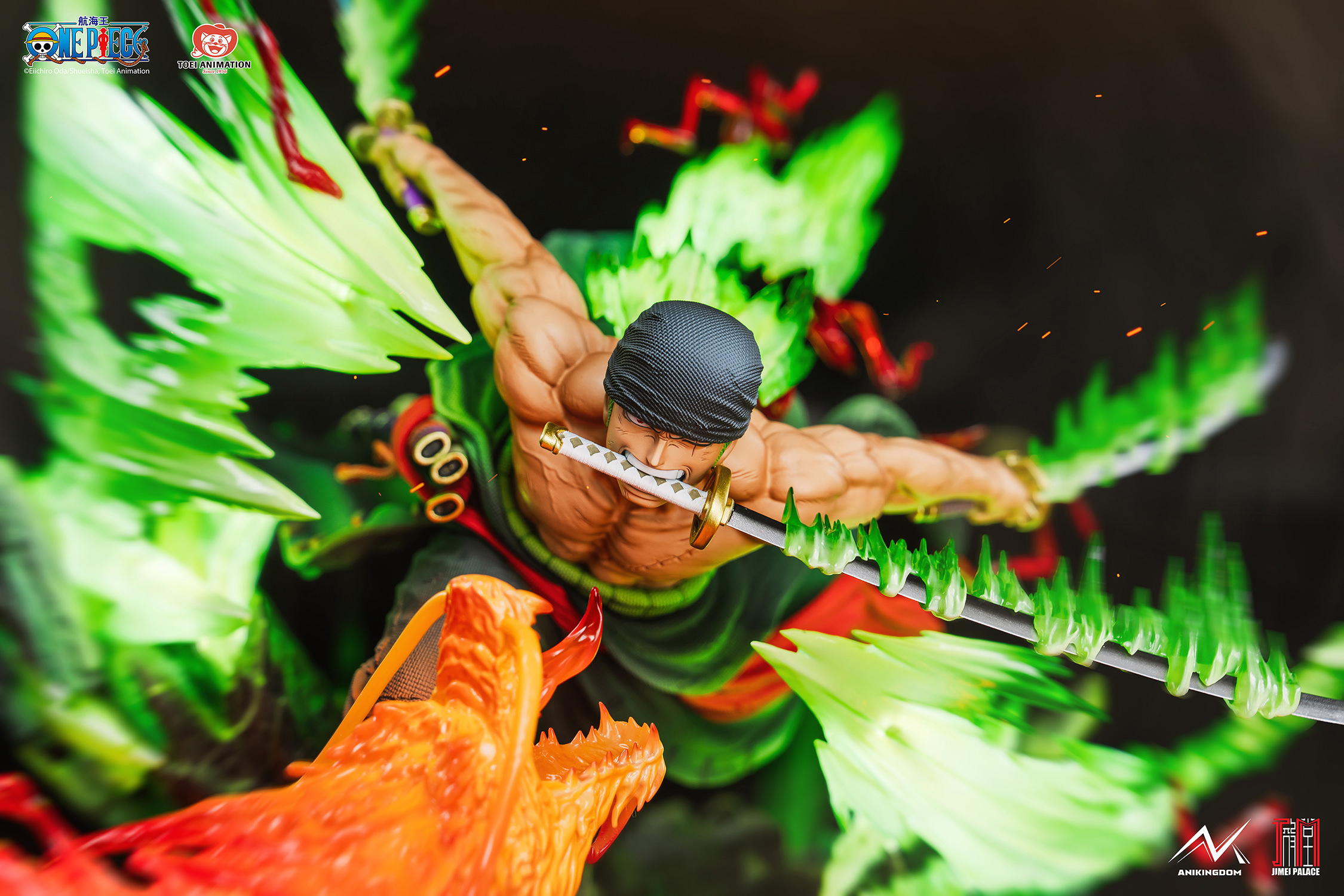 Zoro vs. King Statue by Jimei Palace x Anikingdom