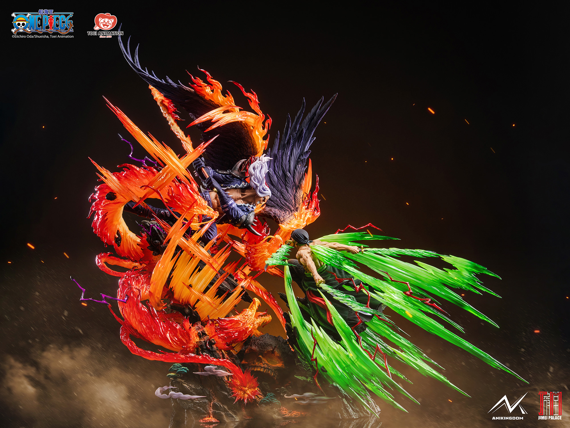 Zoro vs. King Statue by Jimei Palace x Anikingdom