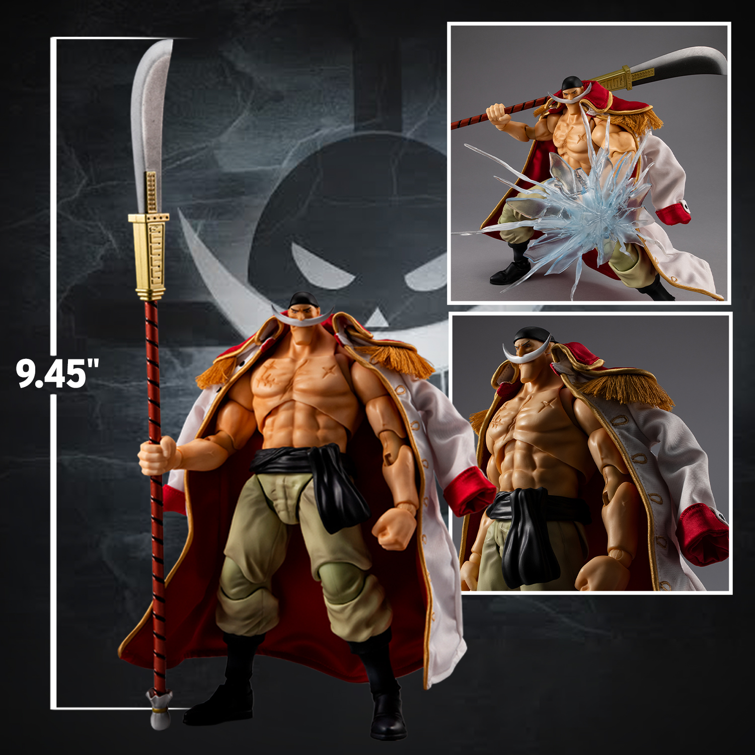 "Whitebeard" Edward Newgate Ver.1.5 Action Figure by MegaHouse
