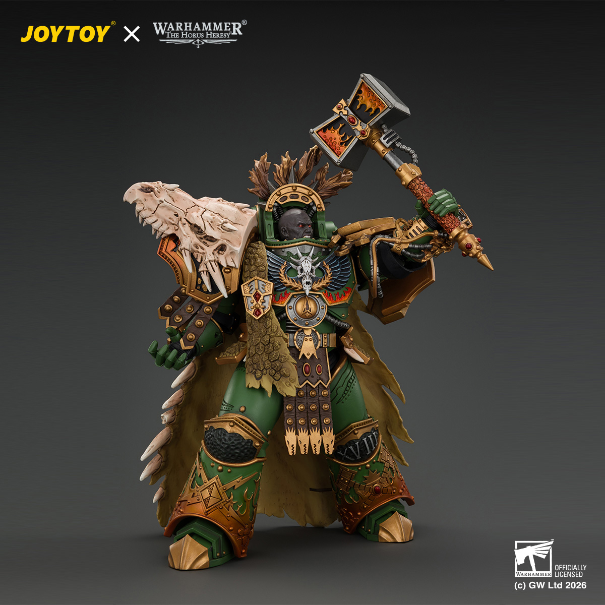 Vulkan, Primarch of the XVIIIth Legion Action by JoyToy