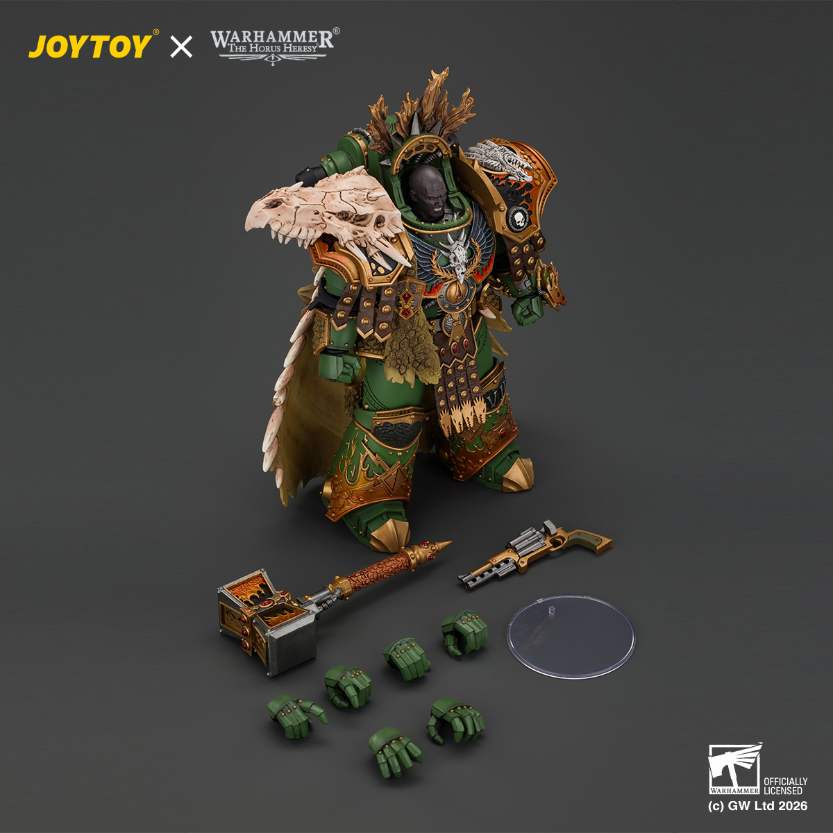 Vulkan, Primarch of the XVIIIth Legion Action by JoyToy