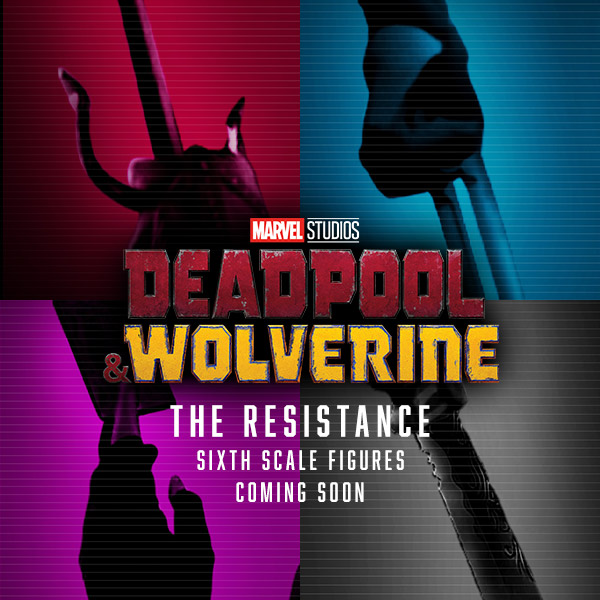 Deadpool & Wolverine The Resistance Sixth Scale Figures from Hot Toys