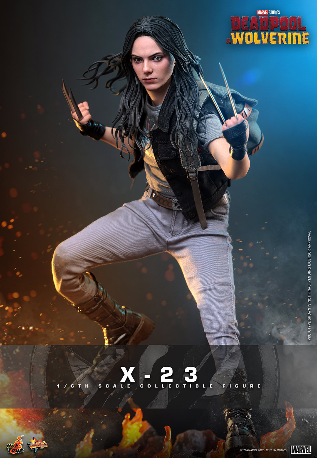 Deadpool & Wolverine The Resistance Sixth Scale Figures from Hot Toys
