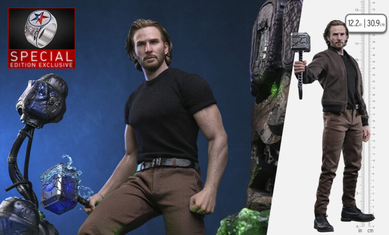 Steve Rogers (Deluxe Version) (Special Edition) Sixth Scale Figure by Hot Toys