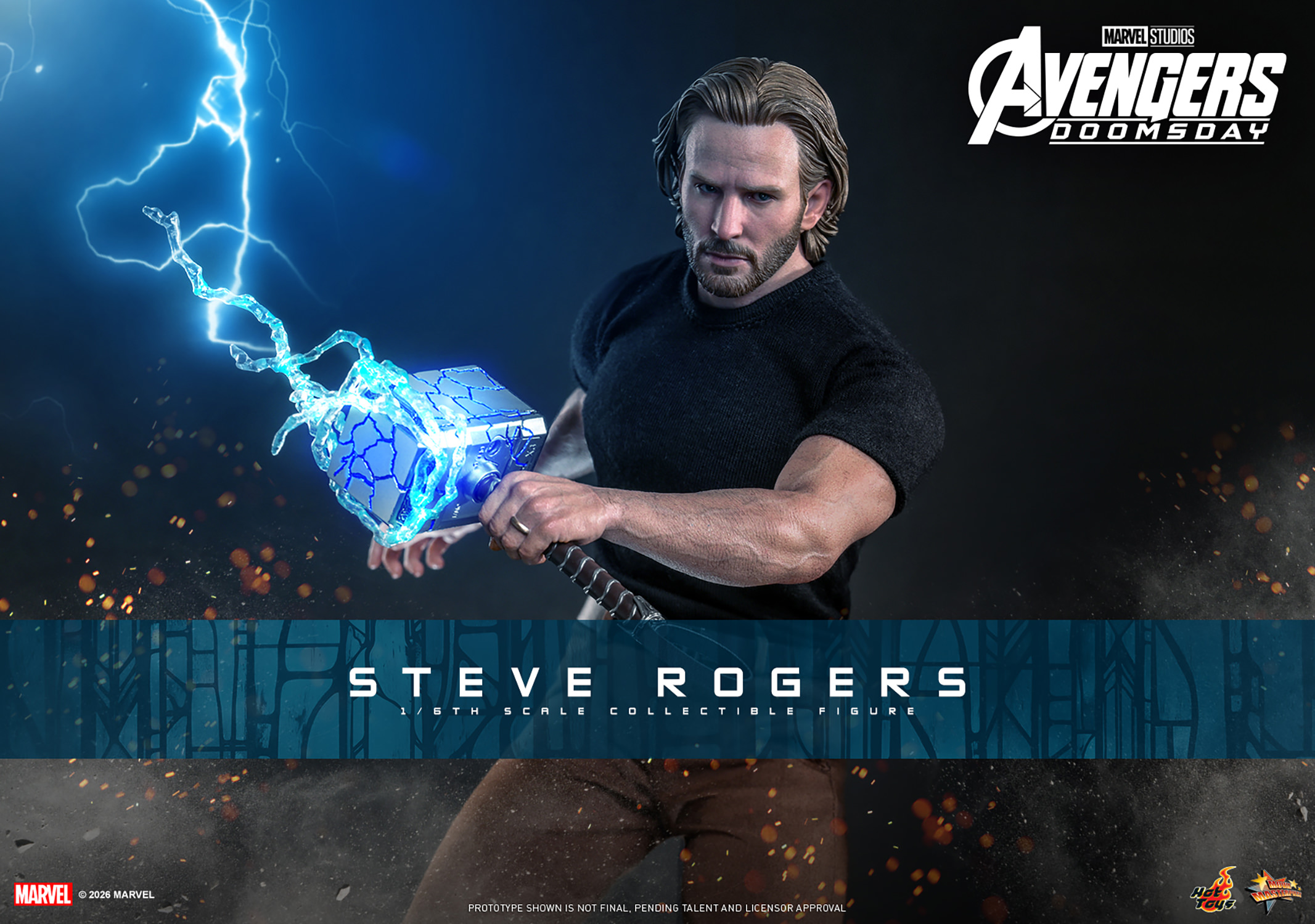 Steve Rogers (Deluxe Version) (Special Edition) Sixth Scale Figure by Hot Toys