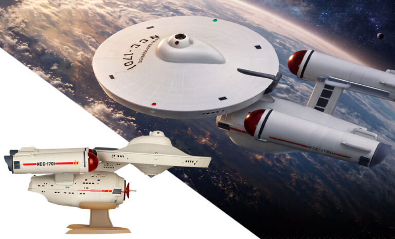 U.S.S. Enterprise NCC-1701 Collectible Figure by Beast Kingdom