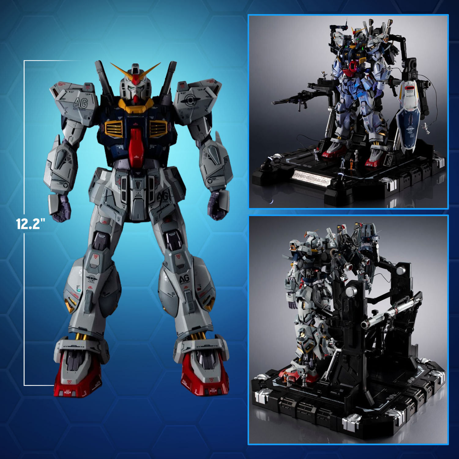 RX-178 GUNDAM Mk-Ⅱ (A.E.U.G.) Action Figure by Tamashii Nations