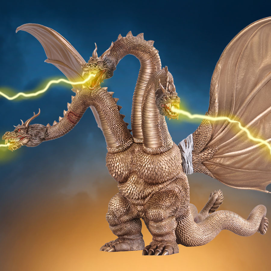 King Ghidorah Vinyl Collectible by ACRO