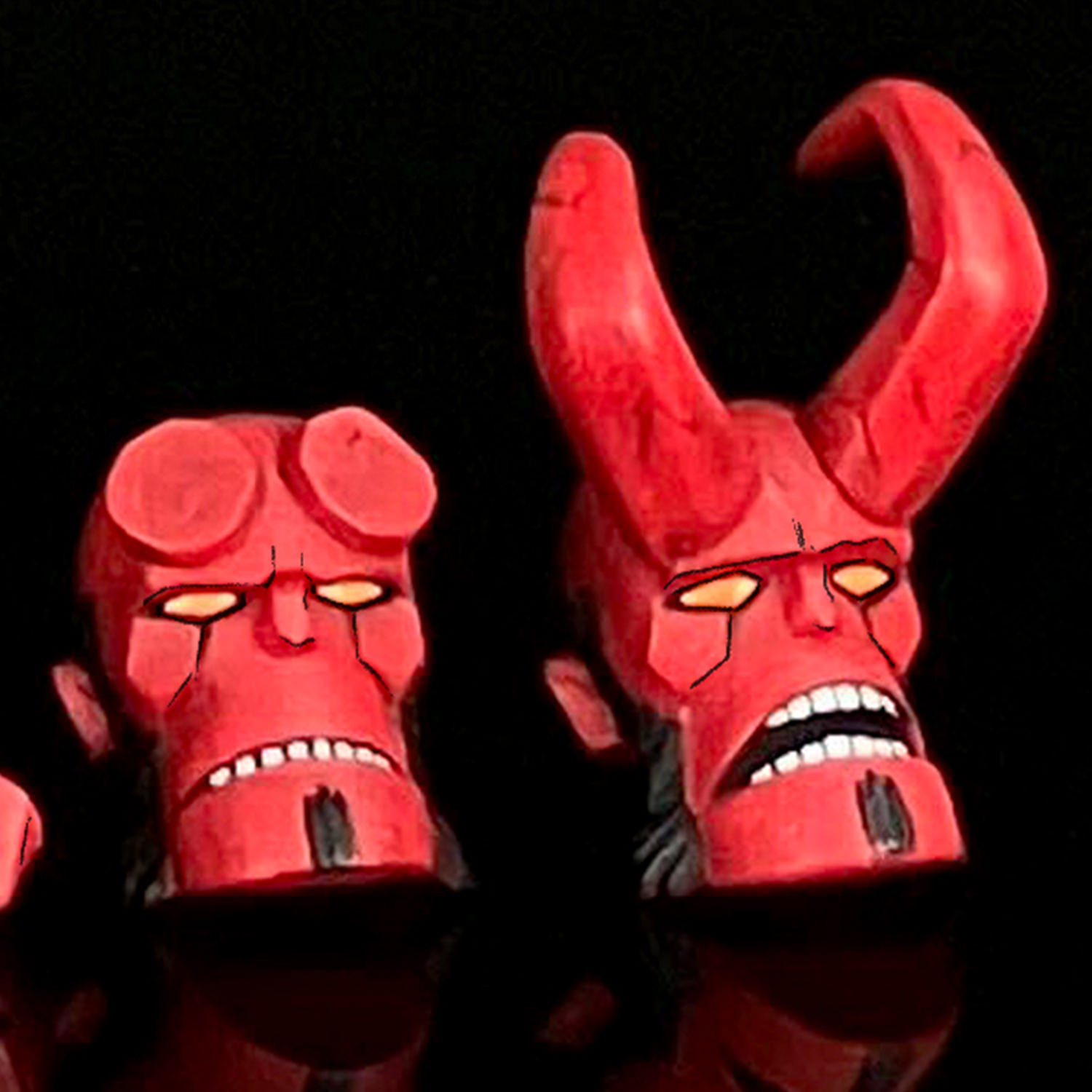 Hellboy (Box Full of Evil) Bundle Pack Action Figure by Boss Fight Studio