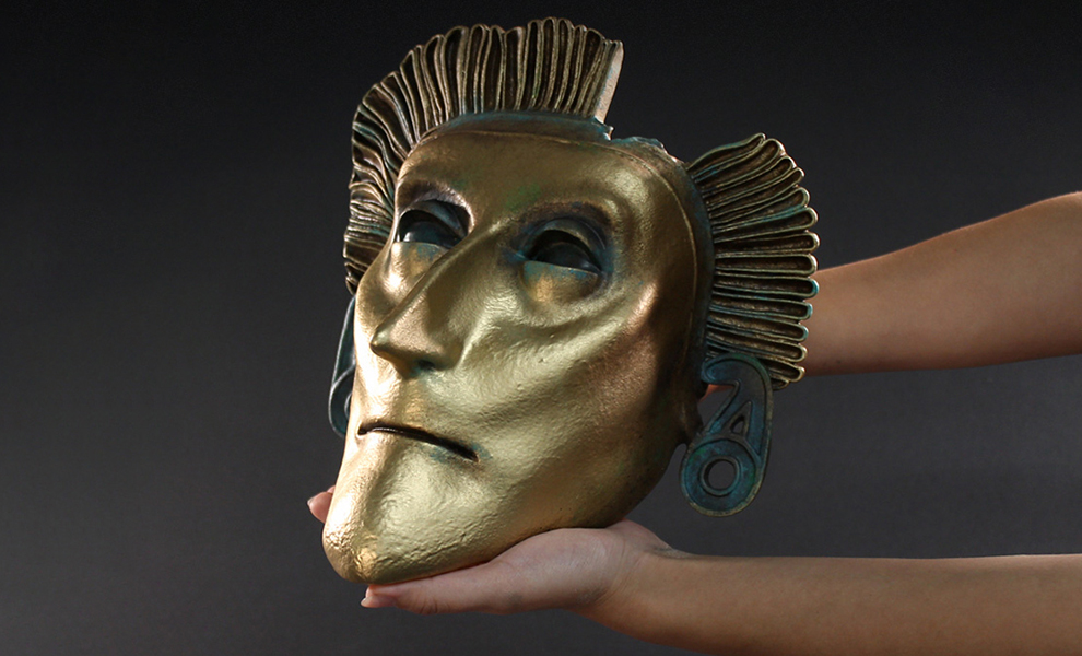 Francisco de Orellana’s Death Mask Wall Decor by Regal Robot