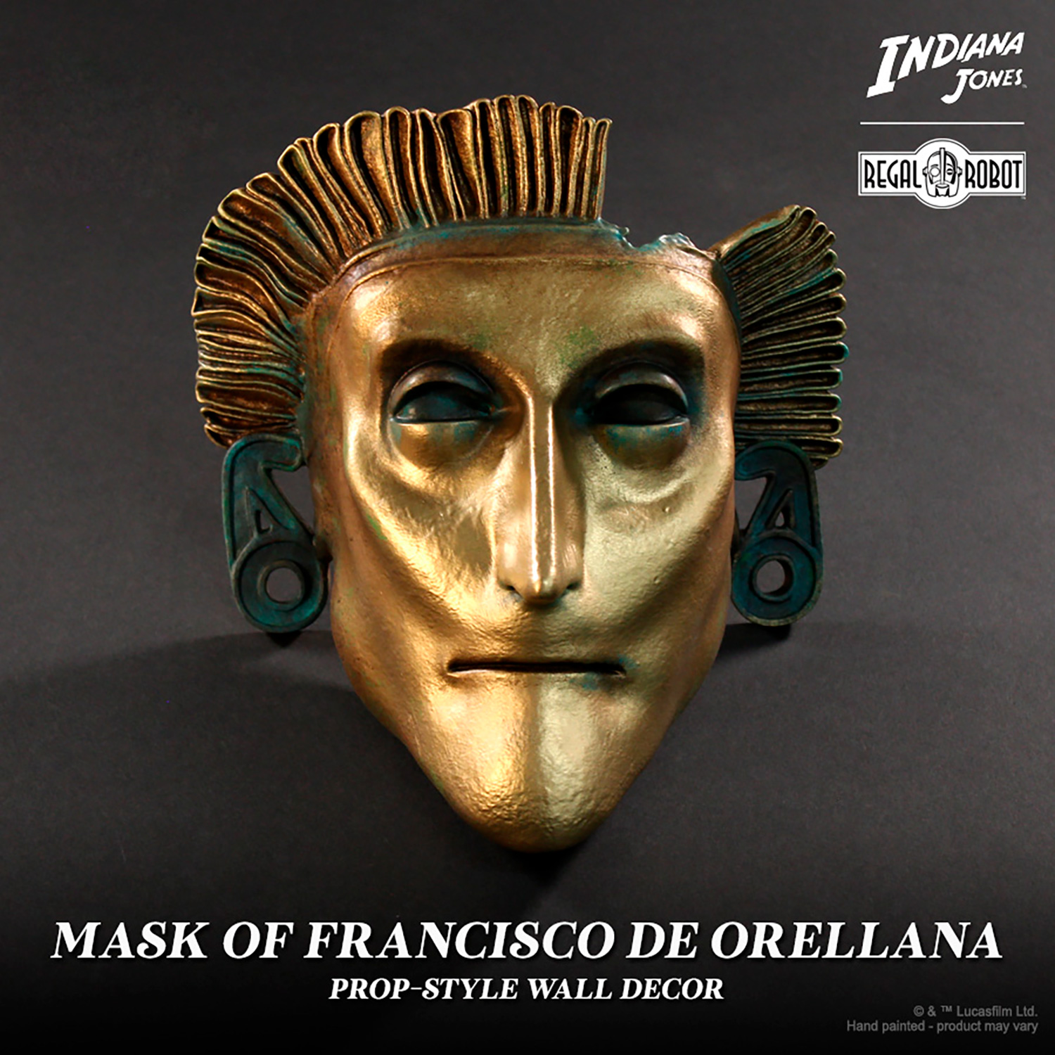 Francisco de Orellana’s Death Mask Wall Decor by Regal Robot