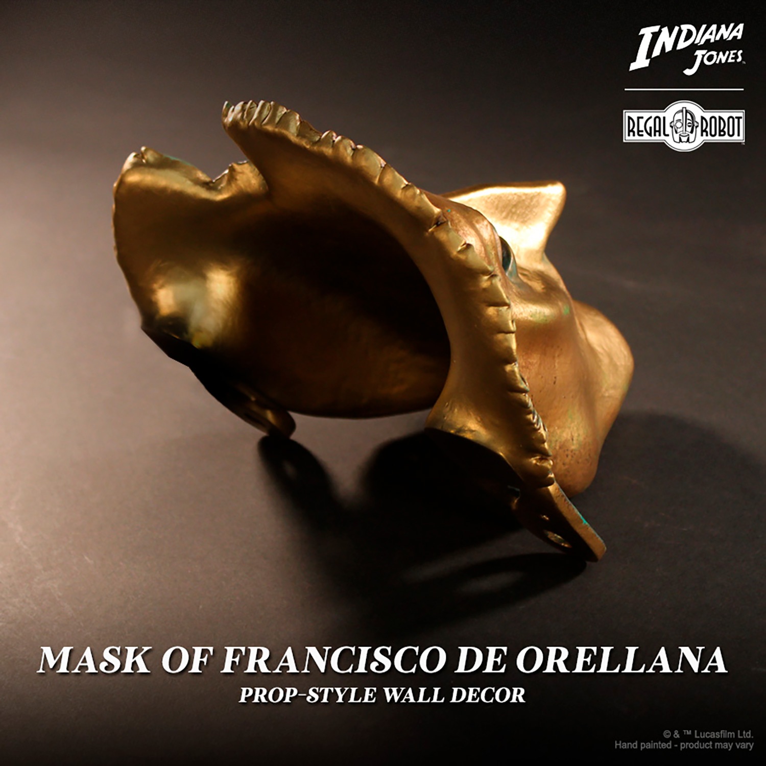 Francisco de Orellana’s Death Mask Wall Decor by Regal Robot