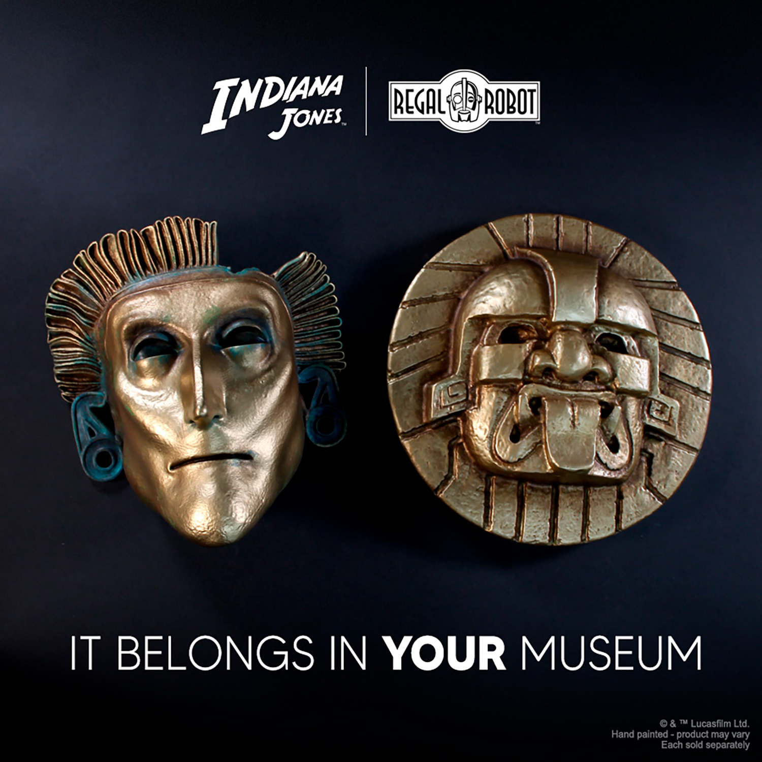Francisco de Orellana’s Death Mask Wall Decor by Regal Robot