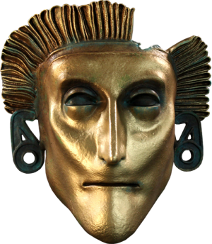 Francisco de Orellana’s Death Mask Wall Decor by Regal Robot