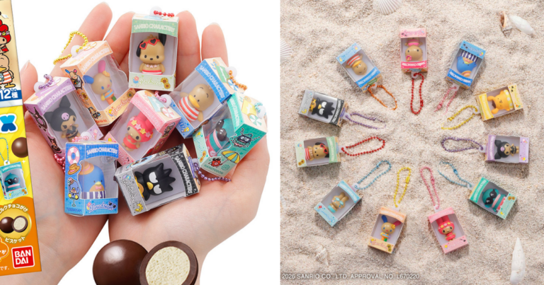 Sanrio Characters Chocobox Box Figure Collection 2026 Brings Bandai Candy’s Tanned Summer Lineup