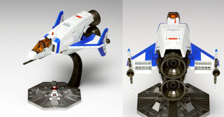 Xevious Solvalou Plastic Model Kit by WAVE Returns for a Third Run