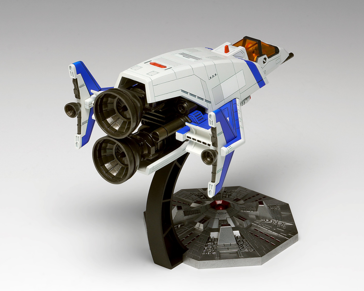 Xevious Solvalou Plastic Model Kit by WAVE Returns for a Third Run