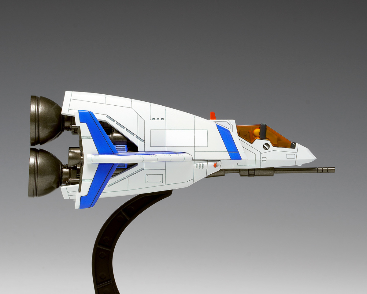 Xevious Solvalou Plastic Model Kit by WAVE Returns for a Third Run