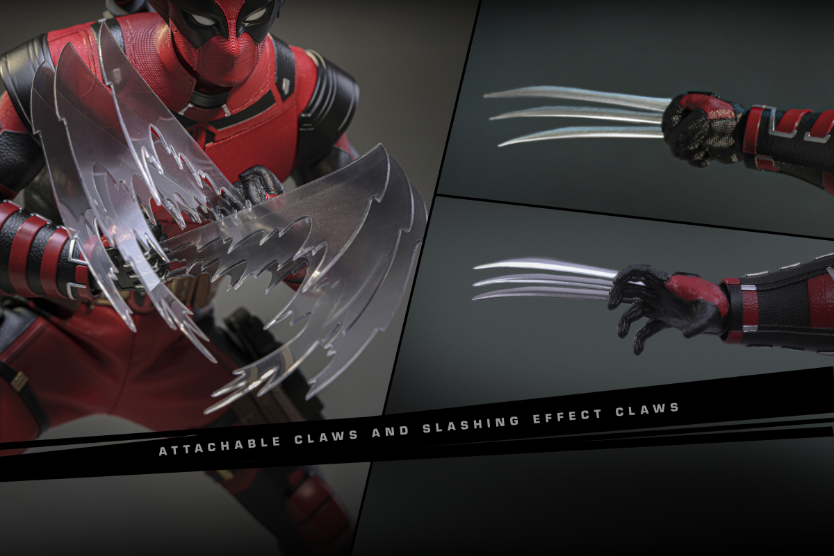 Deadpool and Wolverine Hot Toys Wolverinepool 1/6 Figure Brings Concept Art to Life